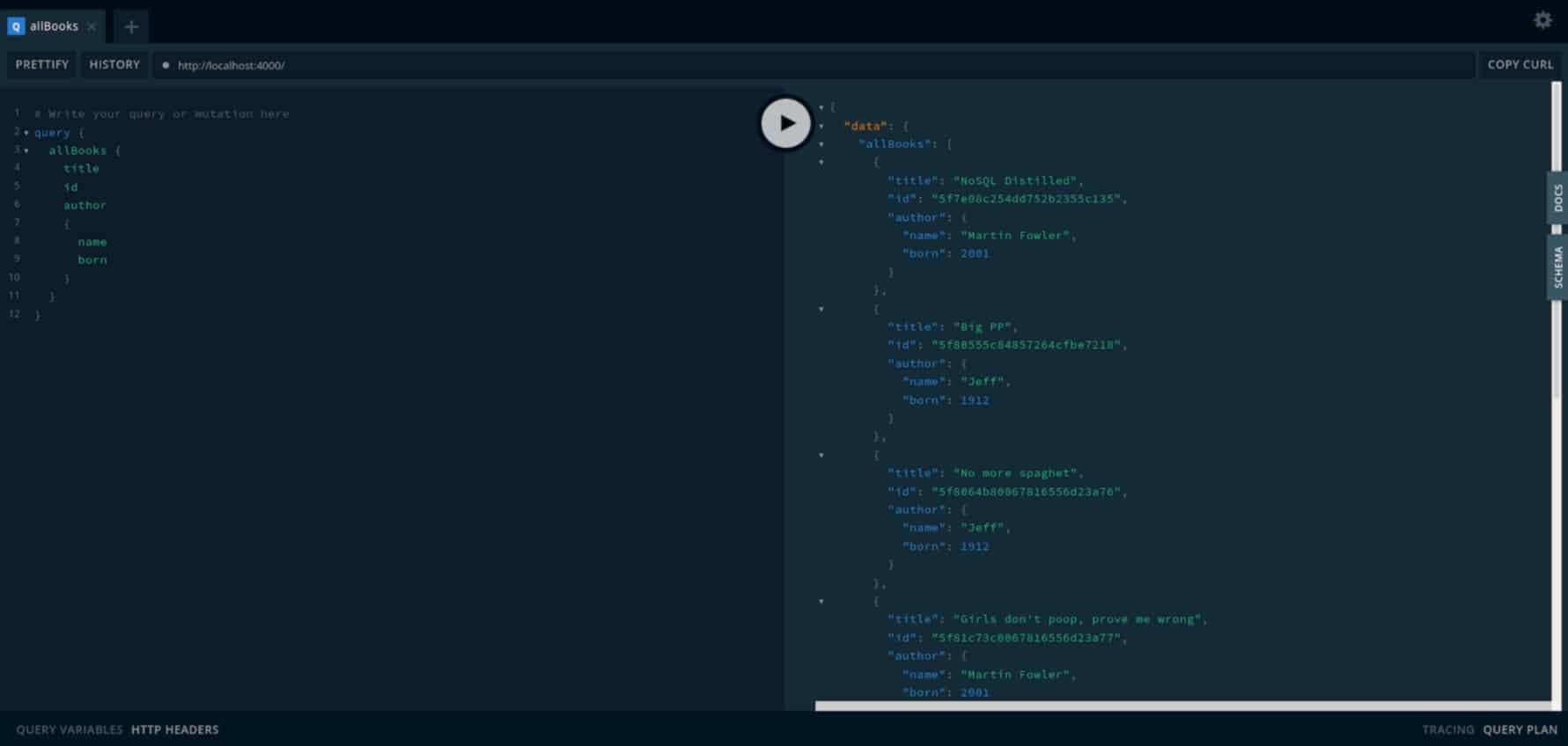 graphql website preview